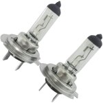 2pcs 12v bright h7 55w 6000k phare halog�ne � gaz les ampoules de lampe de voiture d'origine, phare automobile ...