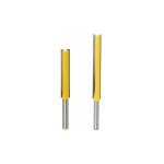 2pcs 6. 35mm tige flush trim router bits extra long m�ches carbide router bits � bois fraise � menuiserie ...