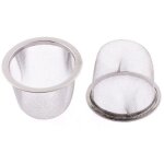 2pcs filtre th�i�re maille th� infuseur filtre tisane cr�pine filet th� panier passoire �pice en inox ...