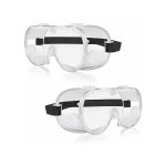 2pcs lunettes de securit� masque, lunettes de protection, pc + plastique mat�riel, anti - �claboussures ...