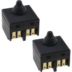 2pcs meuleuse d'angle interrupteur pour 100mm 4  meuleuse d'angle bouton poussoir interrupteur d'alimentation ...