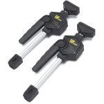 2pcs mft table clamp quick ratchet release speed squeeze woodworking clamp clip kit