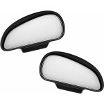 2pcs miroir d'angle mort pour r�troviseur, miroir d'angle mort de voiture de grand angle, 360 degr�s ...