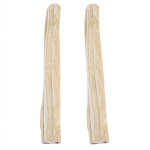 2pcs poign�es de protection anti - d�rapantes pour four et r�frig�rateur (beige)