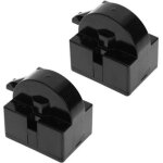 2pcs relais de d�marrage de r�frig�rateur 15 ohms relais de d�marrage ptc � 1 broche pi�ces de rechange ...