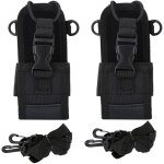 2pcs sangle universelle nylon 20d ajustable pour housse de protection talkie - walkie