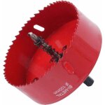 2pcs scie cloche 100mm bi m�tal scie cloche foret heavy duty scie cloche avec arbre de scie cloche pour ...