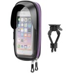 2pcs support telephone moto �tanche rotation � 360� support smartphone moto scooter avec habillage pluie ...