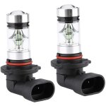 Sjlerst 2x 9006 hb4 8000k ice blue 100w led phare ampoules kit brouillard voiture conduite lumi�re