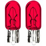 2x ampoule 12v 1. 7w t6. 5 w2. 2x5. 2d rouge wedge compteur tableau de bord voiture moto scooter
