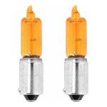 Cyclingcolors - 2x ampoule 12v 21w bay9s orange clignotant voiture moto �clairage universel lumi�re