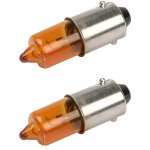 Cyclingcolors - 2x ampoule 12v 23w ba9s orange angel eyes voiture moto scooter �clairage universel