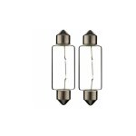 Cyclingcolors - 2x ampoule navette transparent 24v 18w 15x44mm sv8. 5 universelle camion fourgon camping ...