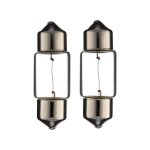 2x ampoule sv8. 5 10w 10x31 12v voiture moto scooter r�paration changement �clairage