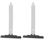 2x attache tablier souple de volet roulant � crochet en acier inoxydable longueur 147mm pour tubes octogonaux ...