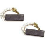 2x balai de charbon pour moteur lectrique 5 x 12 x 39mm compatible avec bosch cbn222, wfb2005gb machine ...