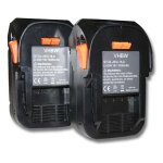 Vhbw - 2x batteries compatible avec aeg bex18 - 125 - 0, bbh18 li - 302c, bbh18 - 0, bex18 - 125, bbh ...