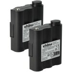 2x batterie compatible avec alan / midland gxt - 1000, g9, g7 xt pmr lpd, g7 xt pmr, gxt - 1050, atlantic ...