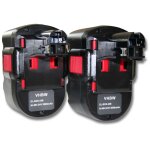 Vhbw - 2x batterie compatible avec bosch gsb 24 ve - 2, gsa 24ve, gsb 24ve - 2, gmc 24v, gsa 24v, gli ...