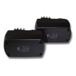 Vhbw - 2x batteries compatible avec metabo ula9. 6 - 18, sbz 14. 4 impuls, bsz 14. 4 impuls, bsz 14. ...