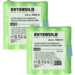 2x batteries remplacement pour midland batt - 4r, batt4r, kebt - 072 - a, kebt072a pour radio talkie ...