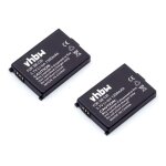 Vhbw - 2x batterie compatible avec swisscom top s317 tlphone fixe sans fil (1300mah, 3, 7v, li - ion) ...