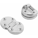 Cyclingcolors - 2x chani�re ronde table pliante diam�tre 35mm longueur 55mm angle ouverture 180� meuble ...