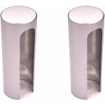 Cyclingcolors - 2x couvre gond pour fen�tre ou porte en plastique cache charni�re capuchon protection ...