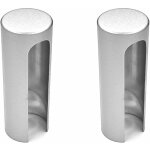 2x couvre gond pour fen�tre ou porte en plastique cache charni�re capuchon protection tube meuble, �16mm ...