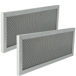 2x filtre anti - graisse remplacement pour klarstein 10035417, 52035417 pour hotte de cuisine, charbon ...