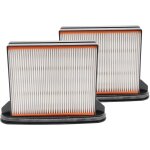 2x filtre compatible avec spit ac1630p, ac1625, ac1600, ac1630pm aspirateur - filtre  eau /  plis plats ...