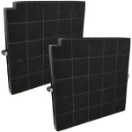 2x filtres � charbon actif compatible avec arthur martin norte 881533, norte 881611, notos 881446 hotte ...