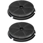 2x filtres  charbon actif compatible avec hotpoint ariston sl 60 t, sl 60 tx, sl 6ix, hr 90 tix, sl ...