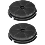 2x filtres  charbon actif compatible avec hotpoint ariston sl 6p, sl 9pix, xh 90 ix, sl 6pbk, sl 6pix, ...