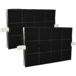 2x filtres � charbon actif compatible avec neff d9970n0, d91t7n0, d91m6n0, d91m5n0, d8985n1, d8985n0 ...