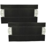 2x filtres � charbon actif compatible avec neff da79b, da66b, z5144x1, da96b, da89b, da86b hotte aspirante ...