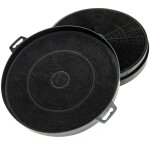 2x filtres  charbon actif compatible avec whirlpool continua 120, continua 90, cappa, cappa trivalcucin, ...