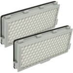 2x filtre compatible avec miele blue star, cat & dog 5000, capri, blue moon, bolero aspirateur - filtre ...