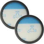 2x filtre pr� - moteur compatible avec rowenta silence force cyclonic ro7663ea, ro7647ea aspirateur - ...