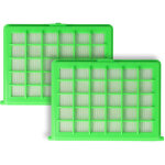 2x filtre compatible avec rowenta compacteo ergo, compacteo upgrade, cp 0049260 p pl aspirateur - filtre ...