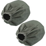 2x filtres textiles compatible avec bosch advancedvac 20 aspirateur industriel sec et humide - sac filtrant, ...