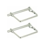 2x goupille carrée diamètre 10mm x longueur 90mm rapide acier clip circlip remorque vélo tracteur motoculteur ... 2x goupille carrée diamètre 10mm x longueur 90mm rapide acier clip circlip remorque vélo tracteur motoculteur ...