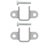 2x support d'arbre de volet roulant pour axe carr� de 16mm m�le avec vis de verrouillage anti relevage ...