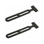 Cyclingcolors - 2x tendeur caoutchouc �lastique 190mm porte v�lo attache capot voiture tracteur remorque ...