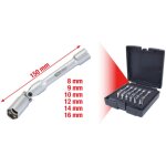 3 / 8' jeu de douilles articul�es pour bougies de pr�chauffage, longues, 6 pcs