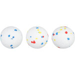 3 balles rebondissantes pour chien anti - m�chonnement, flottantes et durables pour entra�nement et jeux ...