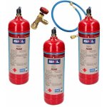 3 bouteilles de gaz rfrigrant r290 + tuyau + vanne 370gr propane