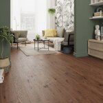 3 couches, 90 mm, parquet contrecoll� clipsable b�tons rompus en ch�ne huil� brun rustique, 14 / 3x90x600mm, ...