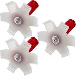 3 ensembles condenseur fin redresseur ac fin peigne climatiseur radiateur pour nettoyage radiateur �vaporateur ...