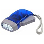 3 led dynamo lampe de poche lumi�re main presse manivelle camping portable voyager lampe de randonn�e ...
